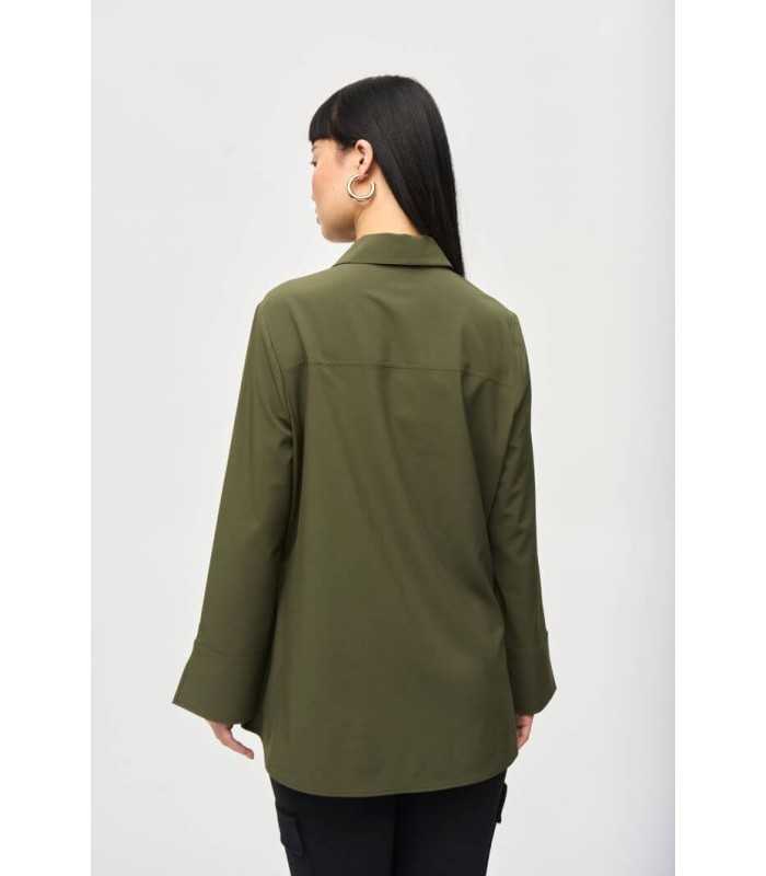 Blusa Básica Caqui Joseph Ribkoff Mujer