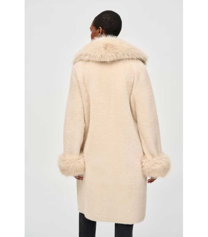 Abrigo Punto Champagne Joseph Ribkoff Mujer