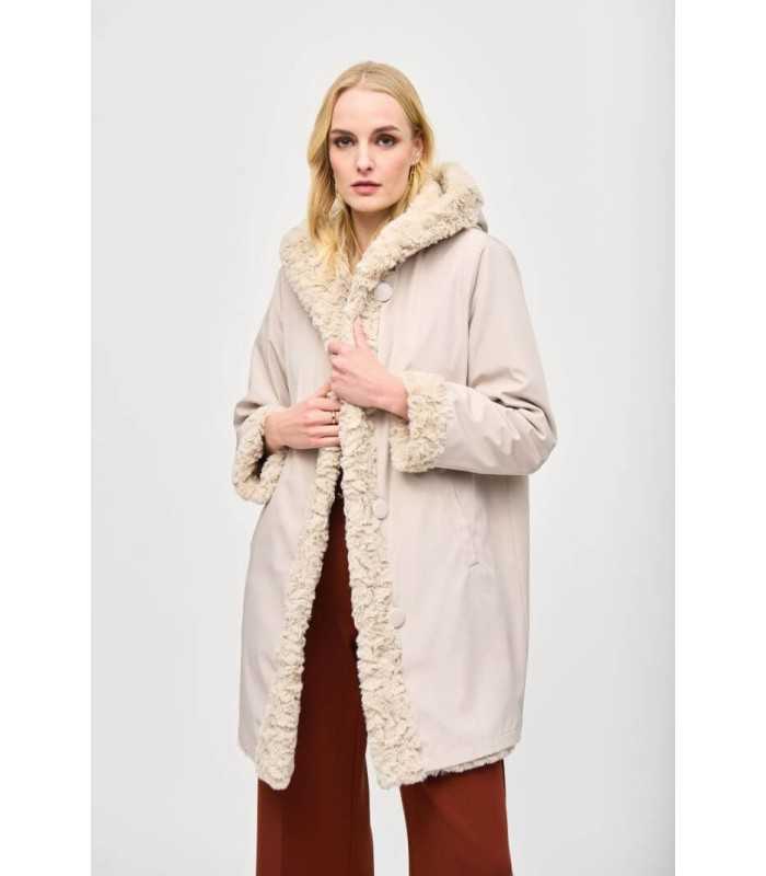 Abrigo Reversible Beige Joseph Ribkoff Mujer