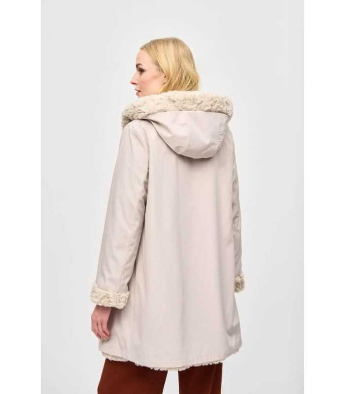 Abrigo Reversible Beige Joseph Ribkoff Mujer