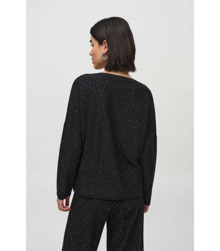 Top Negro Lentejuelas Joseph Ribkoff Mujer