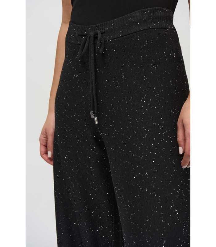 Pantalón Punto Negro Lentejuelas Joseph Ribkoff Mujer