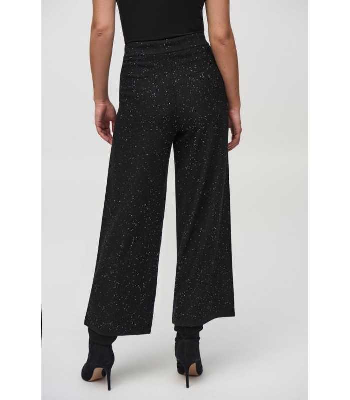 Pantalón Punto Negro Lentejuelas Joseph Ribkoff Mujer