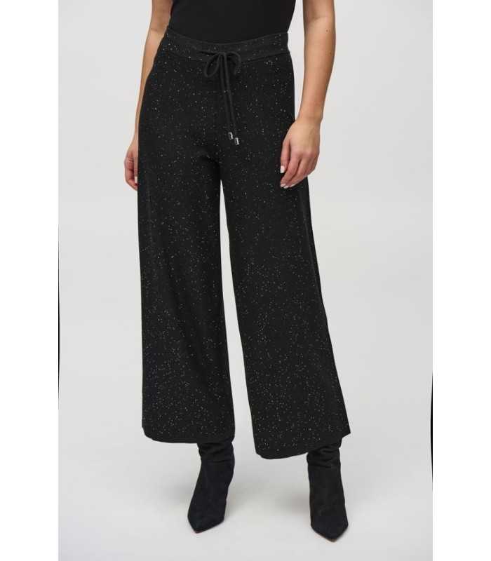 Pantalón Punto Negro Lentejuelas Joseph Ribkoff Mujer