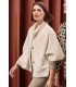 Chaqueta Piel Beige Joseph Ribkoff Mujer