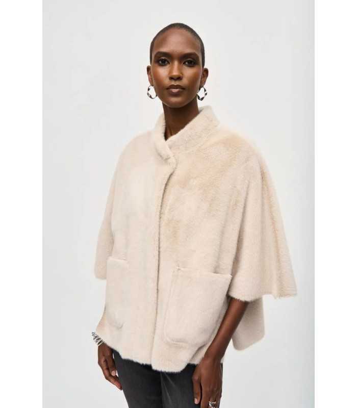 Chaqueta Piel Beige Joseph Ribkoff Mujer