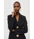 Blazer Ajustada Negra Joseph Ribkoff Mujer