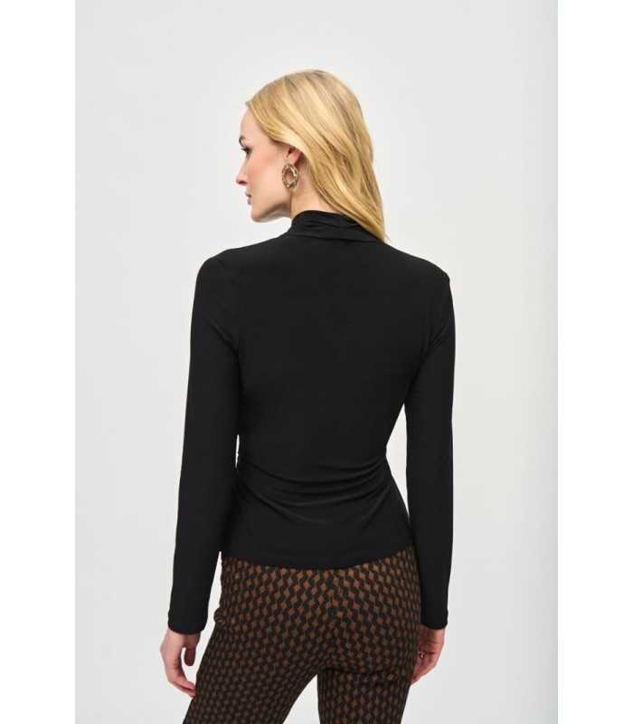 Top Negro Cruzado Joseph Ribkoff Mujer