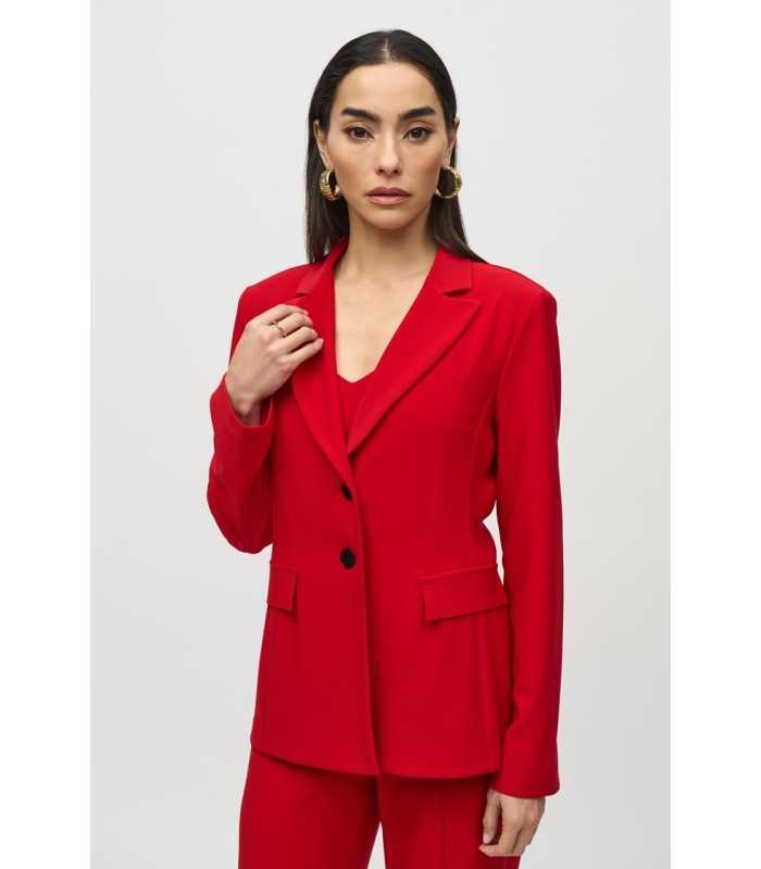 Chaqueta Punto Rojo Joseph Ribkoff Mujer