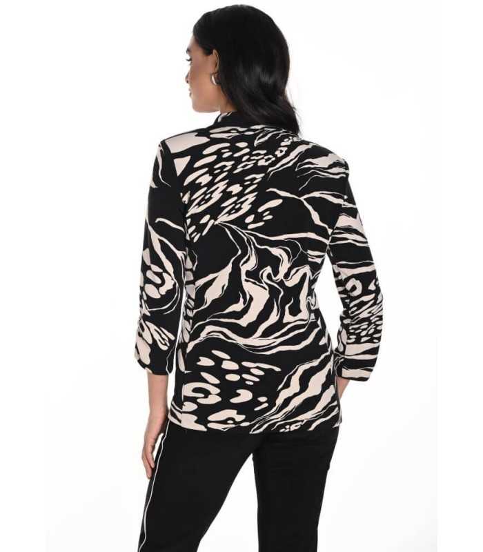 Chaqueta Estampada Punto Frank Lyman Mujer
