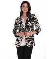 Chaqueta Estampada Punto Frank Lyman Mujer