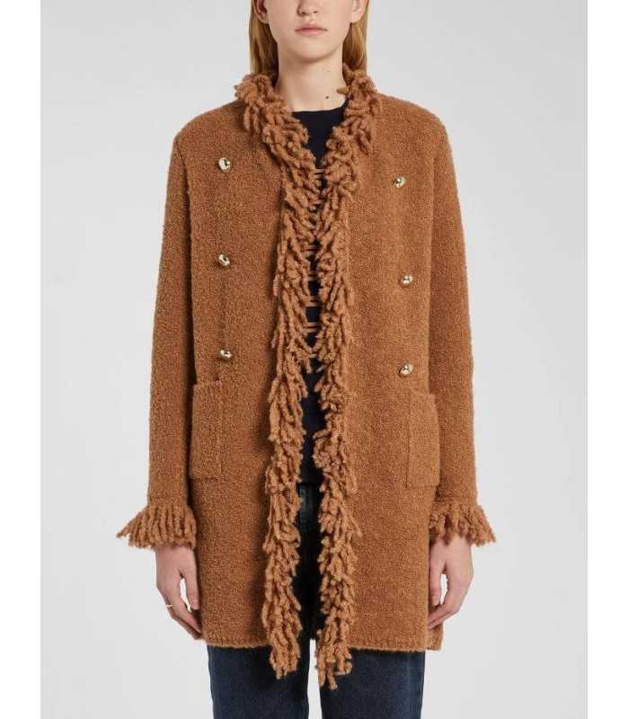 Abrigo Punto Bouclé Marella Mujer