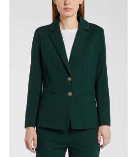Chaqueta Punto Verde Marella Mujer