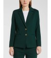 Chaqueta Punto Verde Marella Mujer