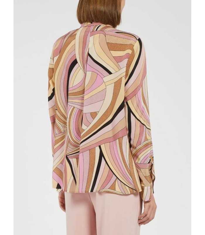Camisa Estampada Seda Marella Mujer