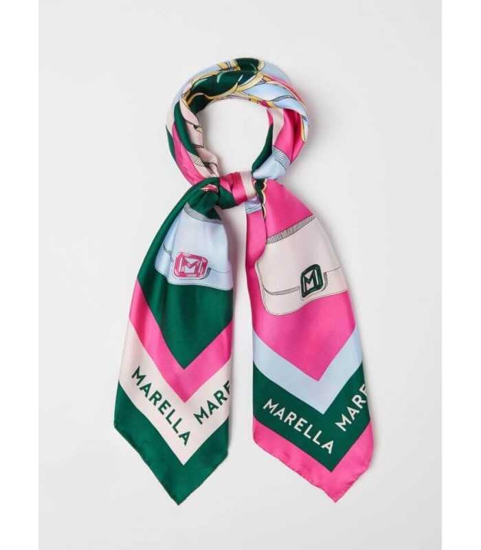 Pañuelo Seda Multicolor Marella Mujer