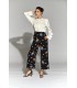 Pantalón Estampado Círculos Moskada Mujer