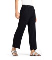 Pantalón CAMERON Recto Culotte Negro Cambio Mujer