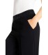 Pantalón CAMERON Recto Culotte Negro Cambio Mujer