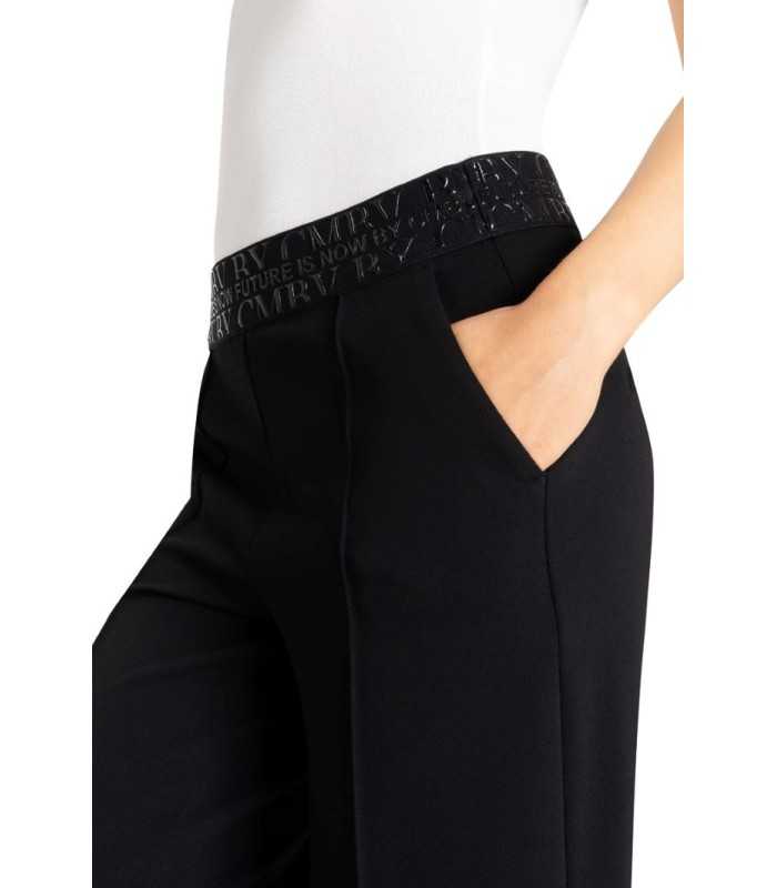 Pantalón CAMERON Recto Culotte Negro Cambio Mujer