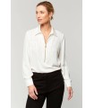 Camisa Cruda Remaches Luis Civit Mujer