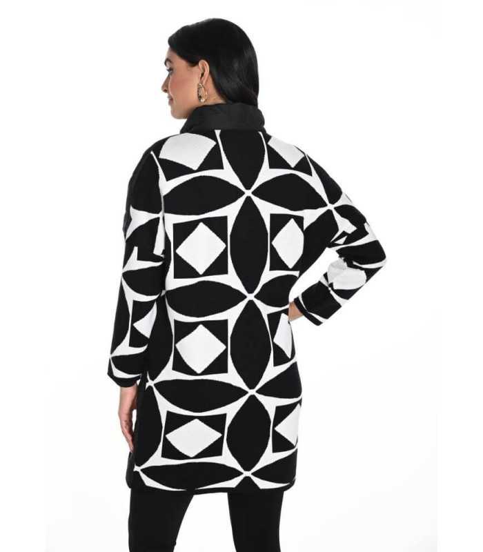 Chaqueta Punto Estampada Frank Lyman Mujer