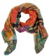 Chal Estampado Naranjas Noga Mujer