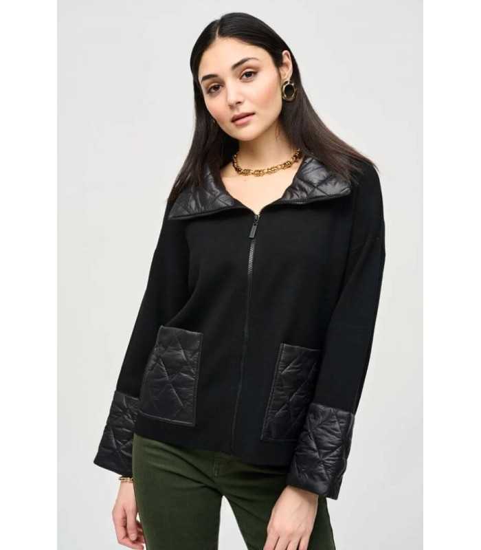 Chaqueta Punto Negra Joseph Ribkoff Mujer