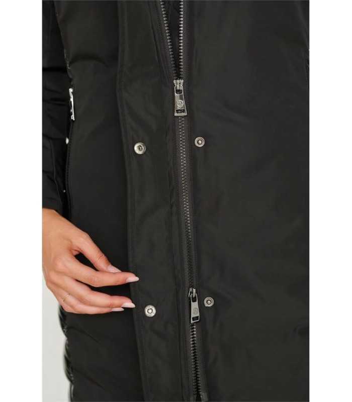 Plumas Acolchado Negro Henry Arroway Mujer