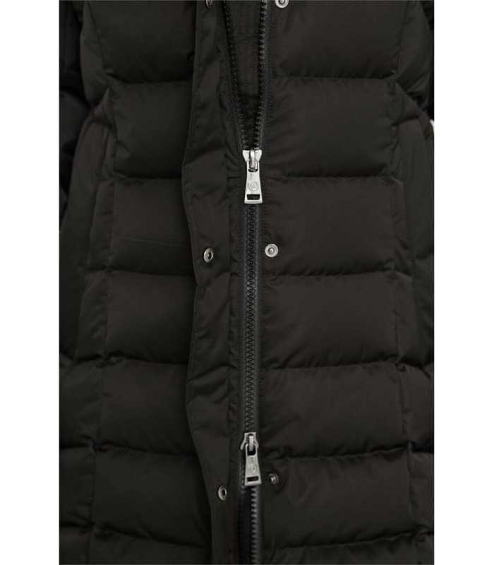 Plumífero Largo Negro Henry Arroway Mujer