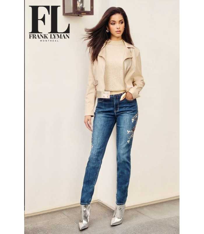 Chaqueta Beige Ante Frank Lyman Mujer