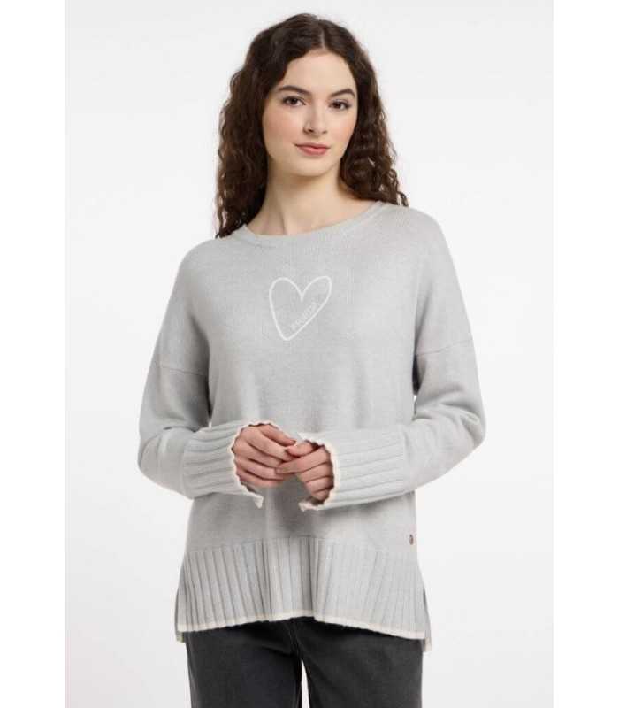 Suéter Gris Corazón Frieda Freddies Mujer