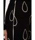 Pantalón Negro Gotas Anna Mora Mujer
