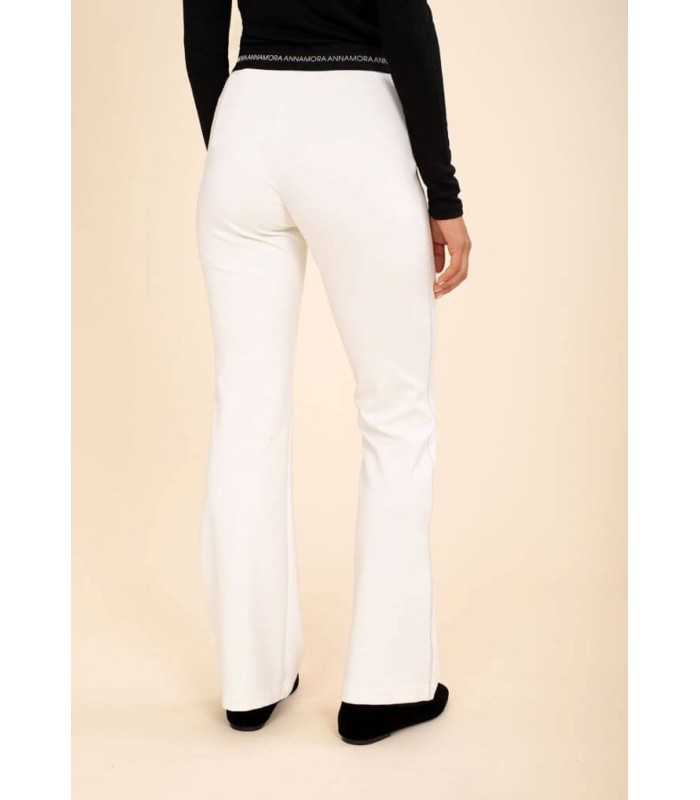 Pantalón Punto Blanco Anna Mora Mujer