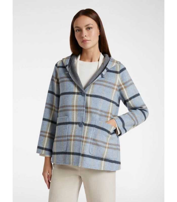 Abrigo Corto Cuadros Elena Miro Mujer