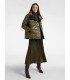 Parka Verde Militar Elena Miro Mujer