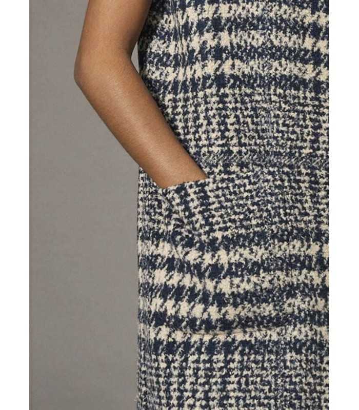 Chaleco Pata Gallo Cinzia Rocca Mujer