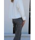 Pantalón Punto Estampado Kleymac Mujer