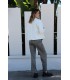 Pantalón Punto Estampado Kleymac Mujer