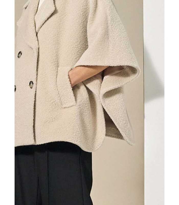 Capa Cruzada Beige Cinzia Rocca Mujer