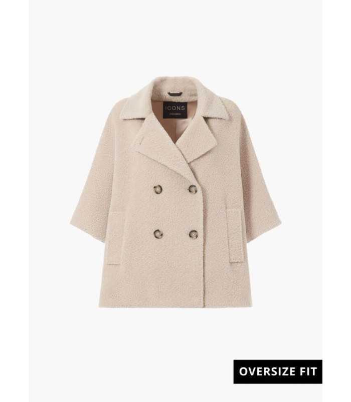 Capa Cruzada Beige Cinzia Rocca Mujer