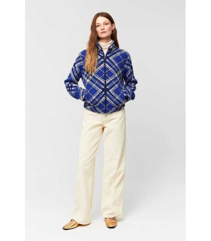 Chaqueta Estampada Cuadros Aldo Martins Mujer