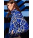 Chaqueta Estampada Cuadros Aldo Martins Mujer