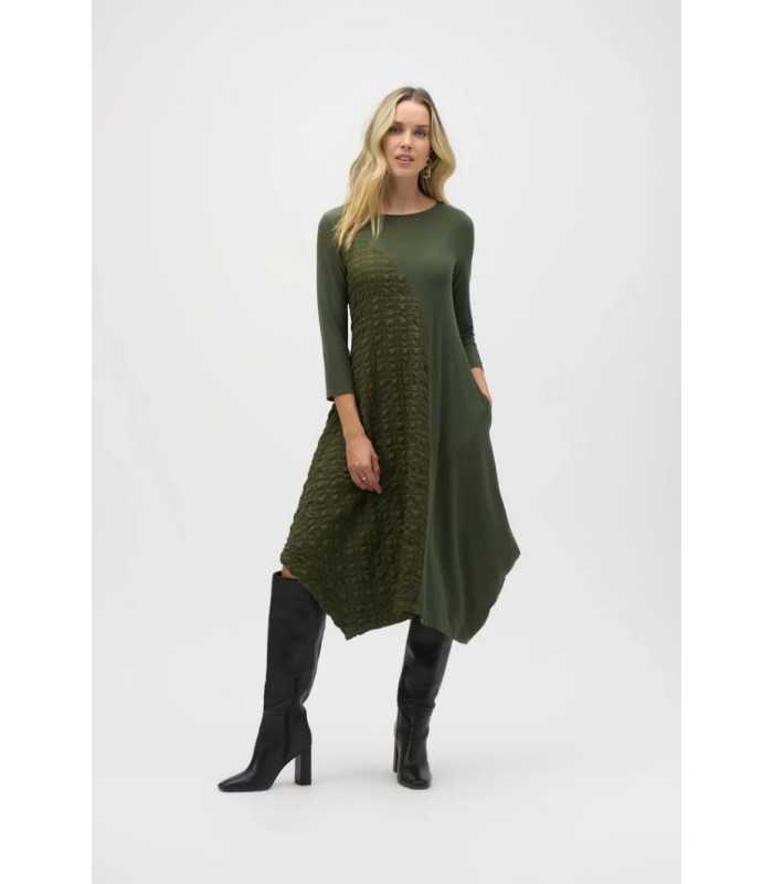 Vestido Pañuelo Caqui Joseph Ribkoff Mujer