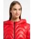 Parka Roja Larga Frieda Freddies Mujer