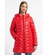 Parka Roja Larga Frieda Freddies Mujer