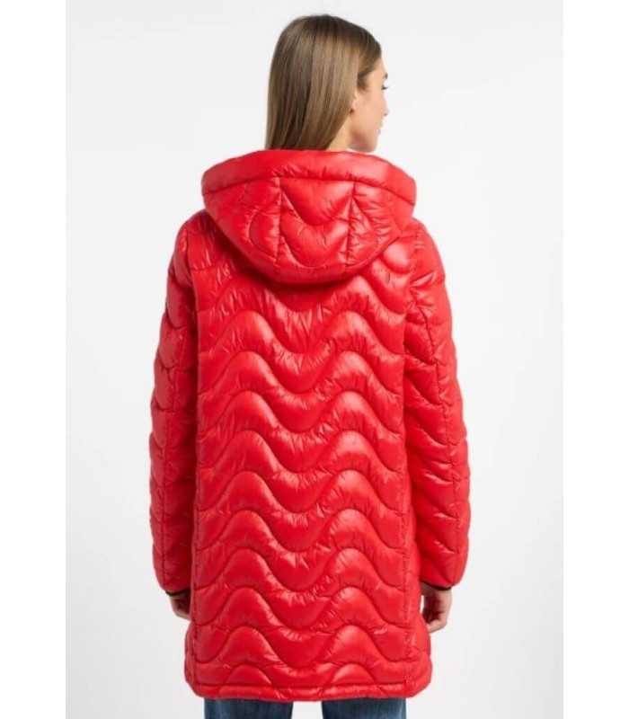 Parka Roja Larga Frieda Freddies Mujer