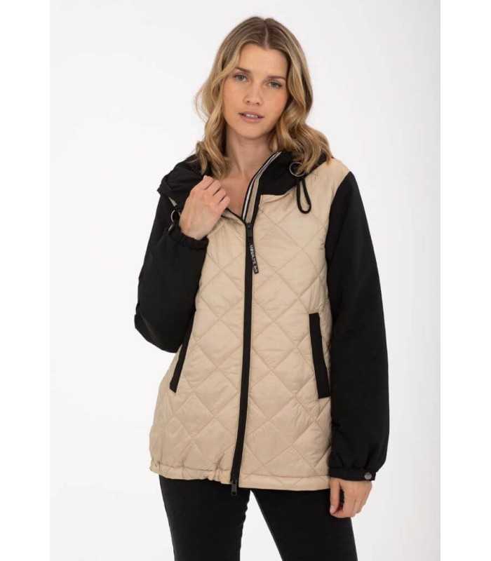 Parka Bicolor Guateada Anna Mora Mujer