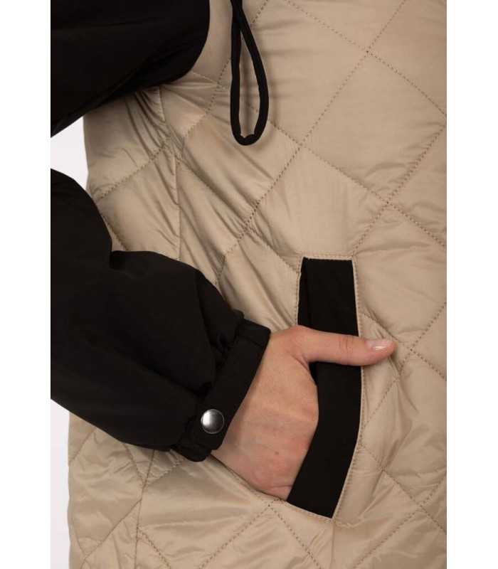 Parka Bicolor Guateada Anna Mora Mujer