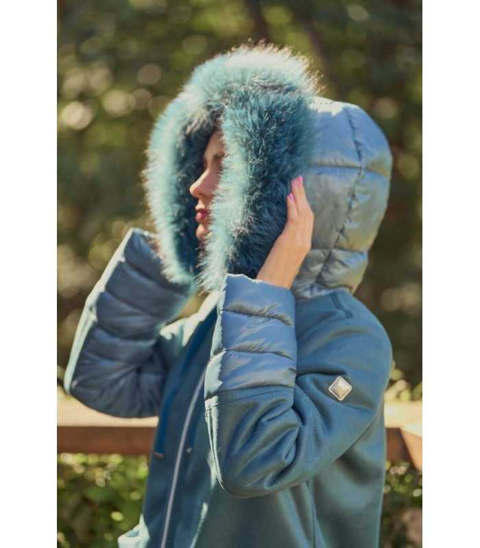 Parka Combinada Marino Donjaz Mujer